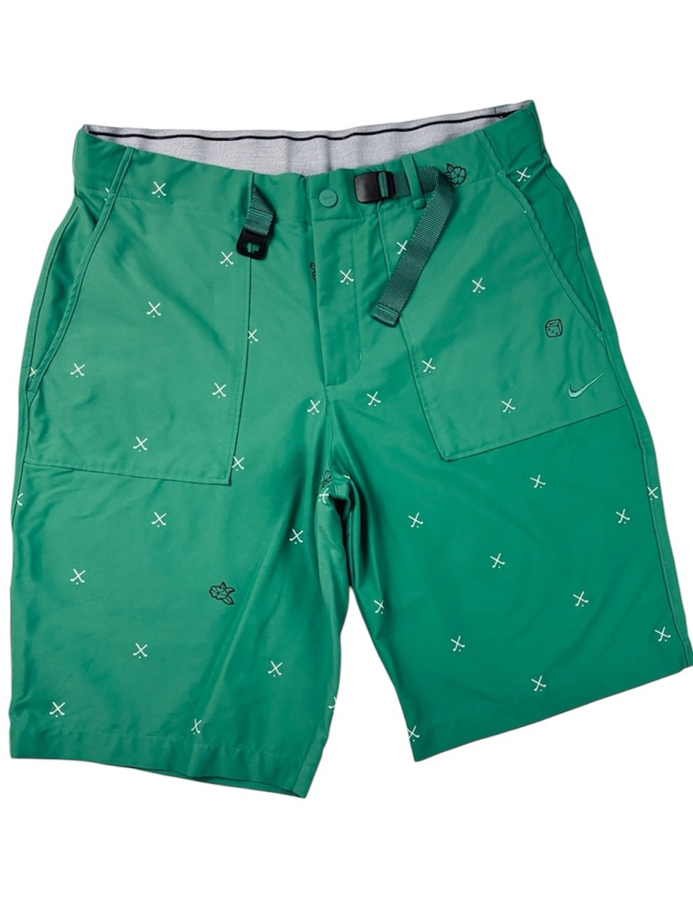 Nike Flex “Lucky Charms” Neptune Belted Athletic‎ Golf Shorts (32)
